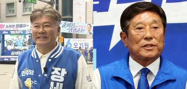 10.16 재보궐선거에서 영광군수에 장세일, 곡성군수에 조상래 후보가 각각 당선됐다.